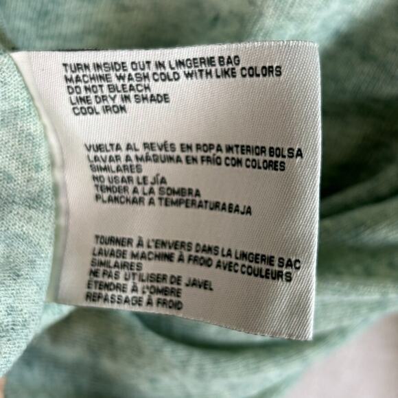 Simply Noelle Womens Fairy Tunic Top Size L/XL Lace Trim Boho Whimsical Green - Picture 7 of 11